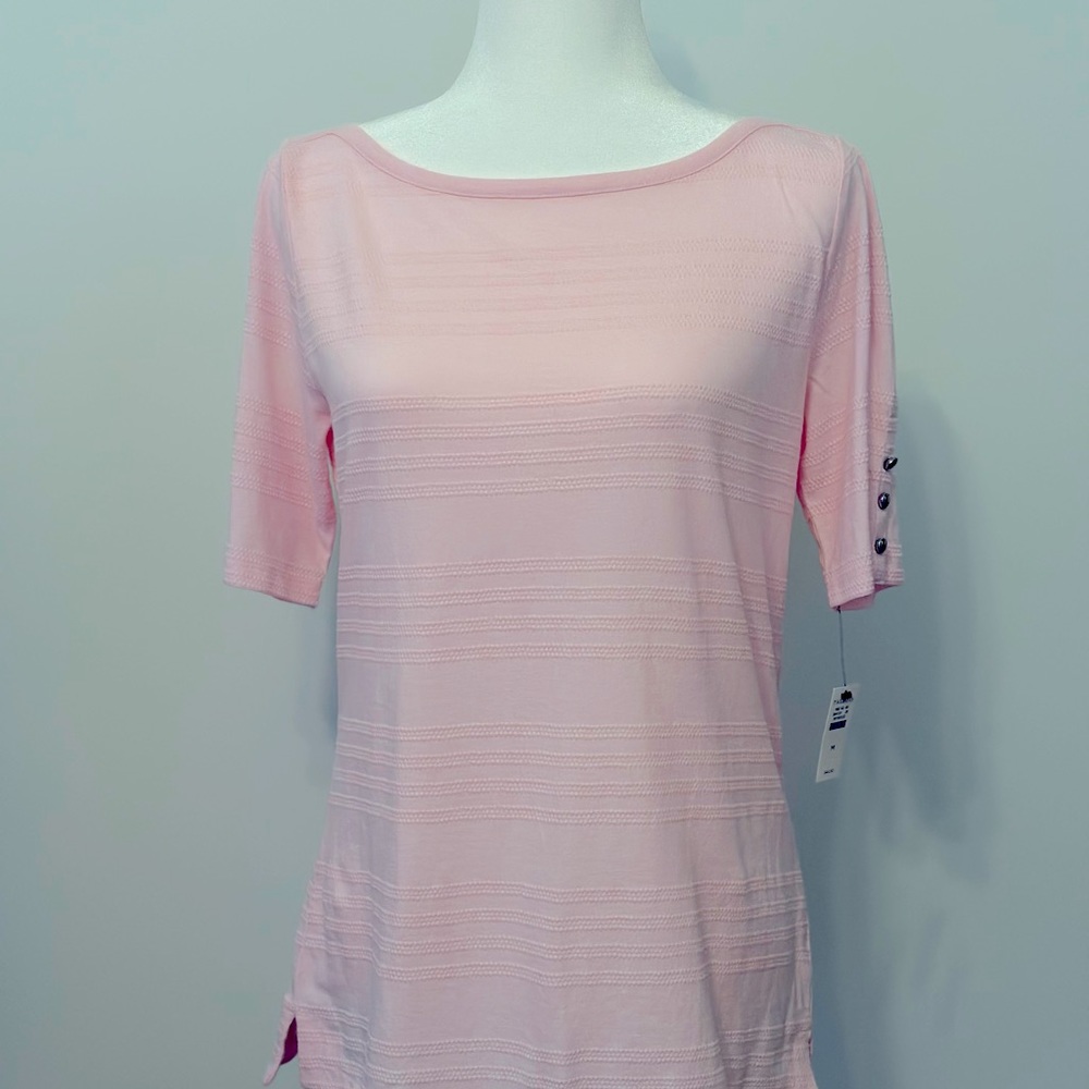 Talbots medium textured tee